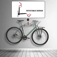 GENERICO - SOPORTE PARA PARED PORTA BICICLETA 1220