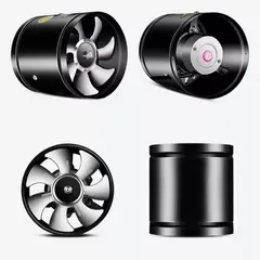 MUNDO MAGIA - Extractor Ducto 8 Pulgadas Campana