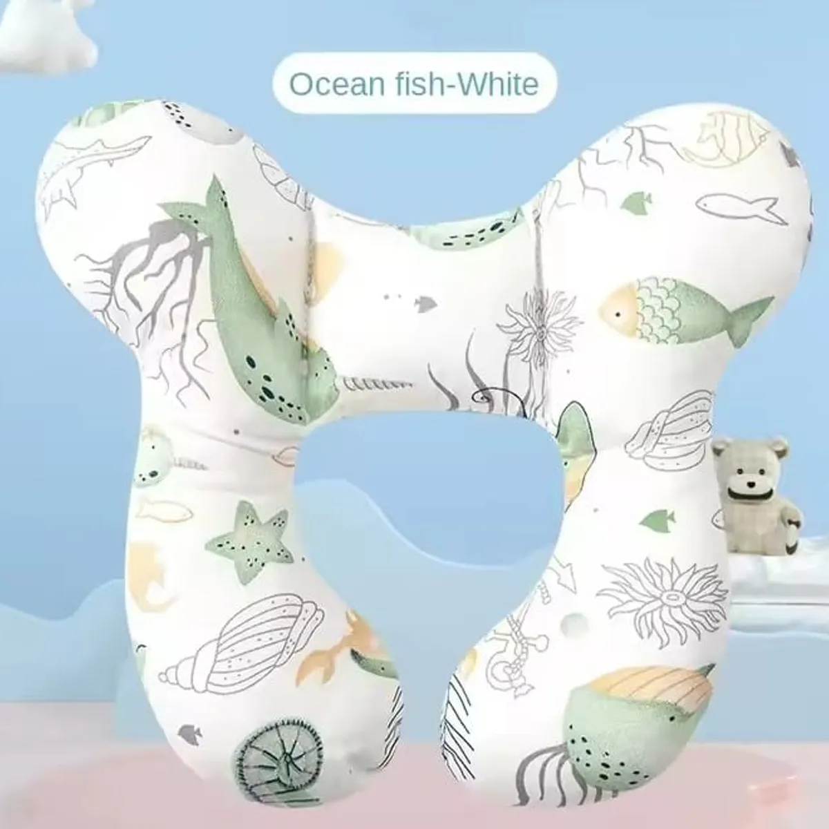 GENERICO - Cojin cuello para coche o la silla de auto  bebe