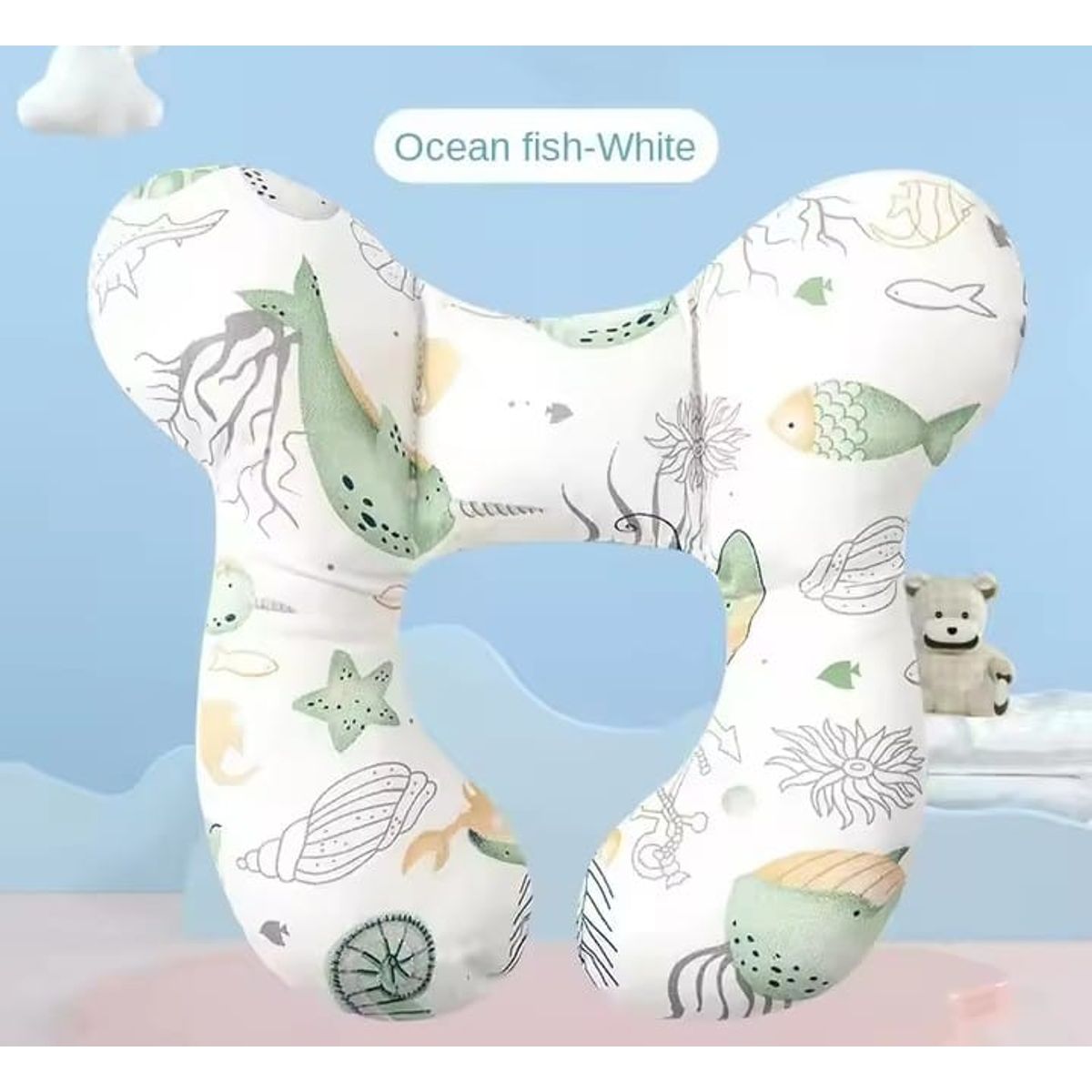 GENERICO - Cojin cuello para coche o la silla de auto  bebe