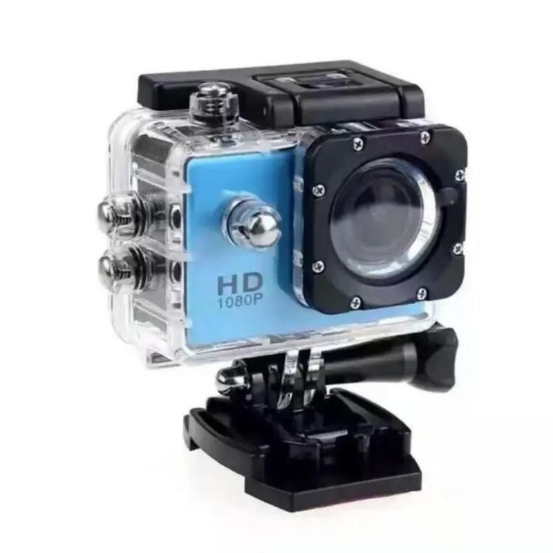 OEM - CAMARA DEPORTIVA SUMERGIBLE 4K FULL HD AZUL