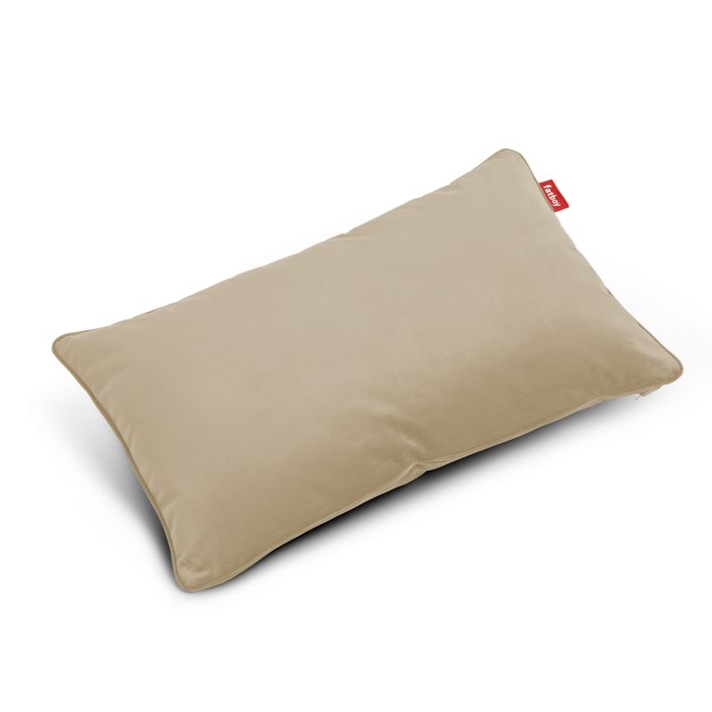 FATBOY - Cojín Fatboy Velvet Pillow King - Recycled - Beige