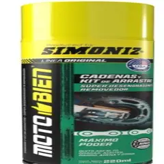 GENERICO - Limpiador Desengrasante cadena SIMONIZ Moto Bien 220ml