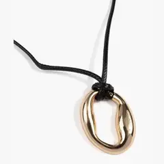 LOUNGE - Collar Choker Circulo Irregular