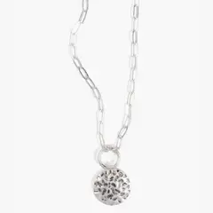 LOUNGE - Collar Boho Colgante Moneda