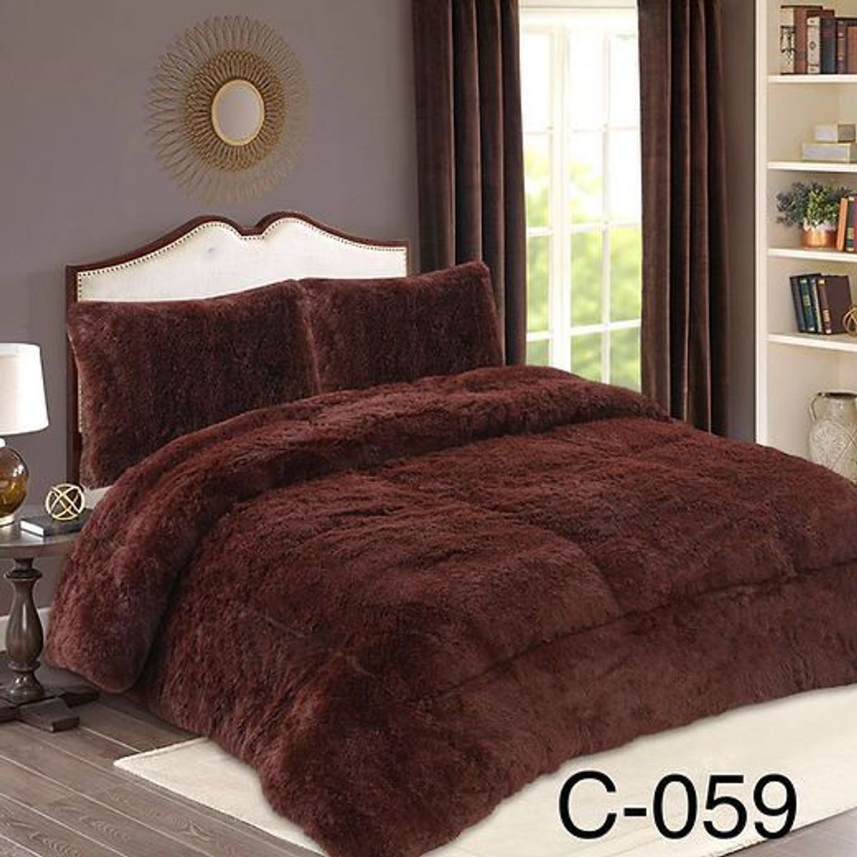 GENERICO - Cobertor Chiporro Peludo 2 Plazas