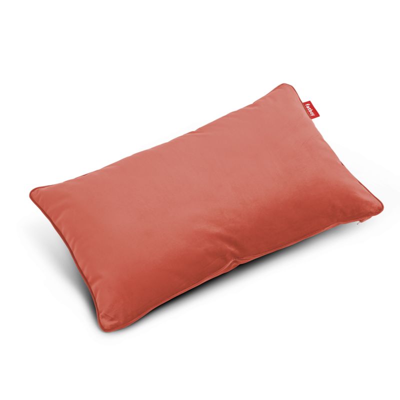 FATBOY - Cojín Fatboy Velvet Pillow King - Recycled - Salmón