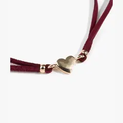 LOUNGE - Collar Cuerito Corazón