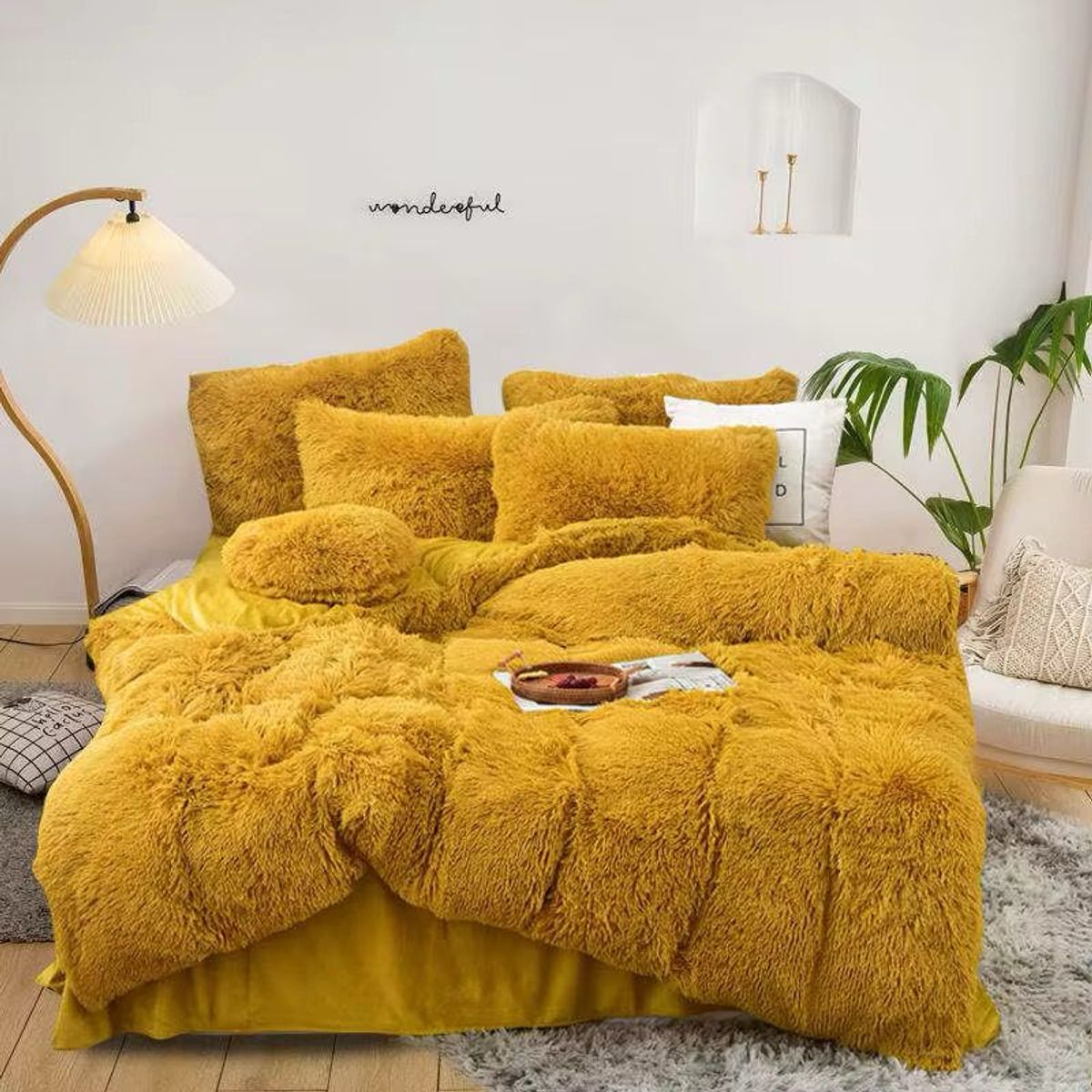 GENERICO - Cobertor Chiporro Peludo 2 Plazas