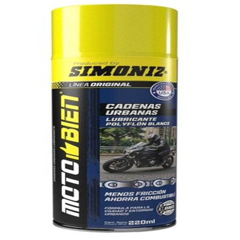 GENERICO - Lubricante de cadena urban simoniz motobien 220ml