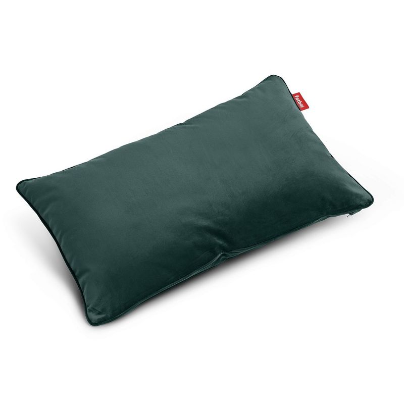 FATBOY - Cojín Fatboy Velvet Pillow King - Recycled - Petrol