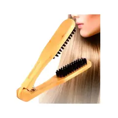 GENERICO - Cepillo De Madera Antiestática Para Alisado