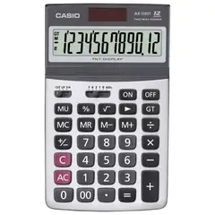 CASIO - Calculadora Ax-120st Escritorio - Gris