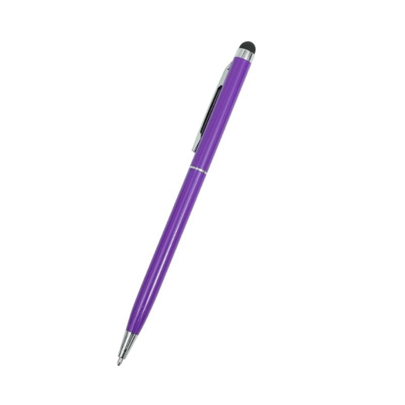 JOICO - Lapiz Stylus Universal 2 En 1 Para iPad Y Tablet Cel Morado