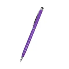 JOIGO - Lapiz Stylus Universal 2 En 1 Para iPad Y Tablet, Cel Morado