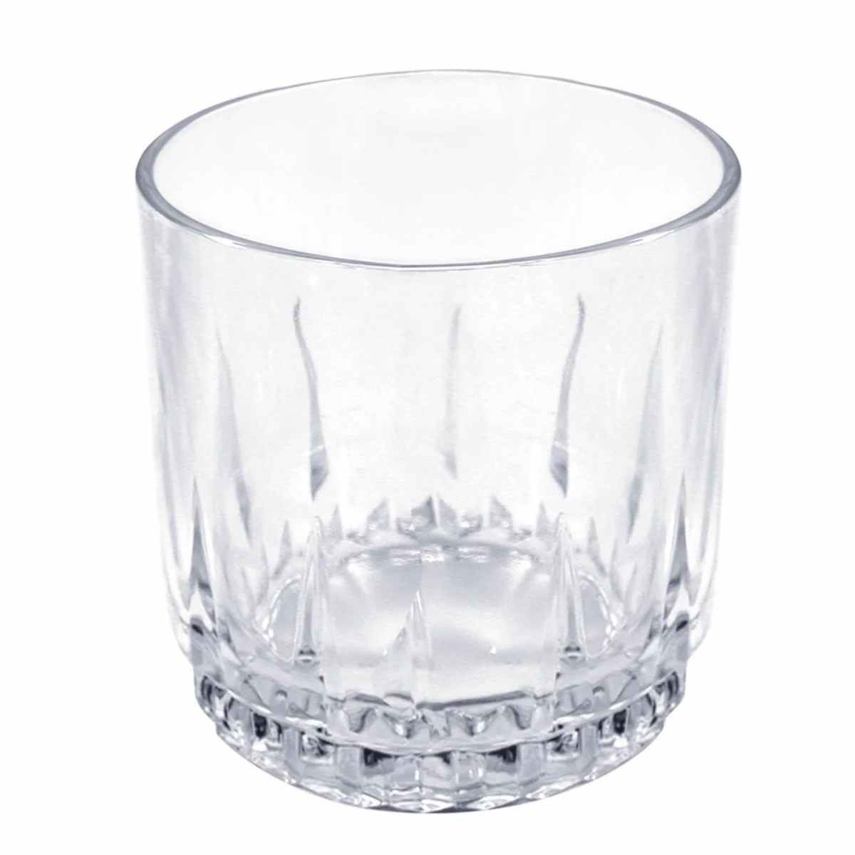 CRISTAR - Set De 6 Vasos Bajos 306cc Prisma