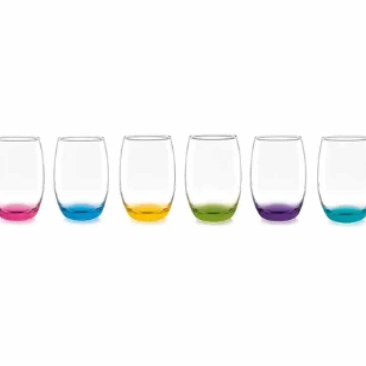 CRISTAR - Set De 6 Vasos Altos 460cc Mikonos