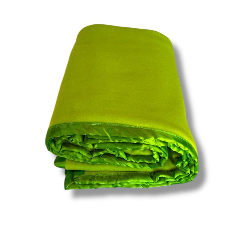 RANCO - Frazada  Polar Premium 320 VERDE Gruesa