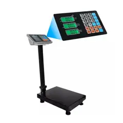 DIGITAL - Báscula 150kg, Balanza Comercial, Alto Rango,
