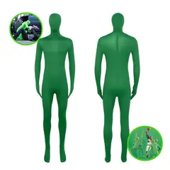 GENERICO - Traje Verde Cuerpo Completo fotografía Video Chroma 170 CM