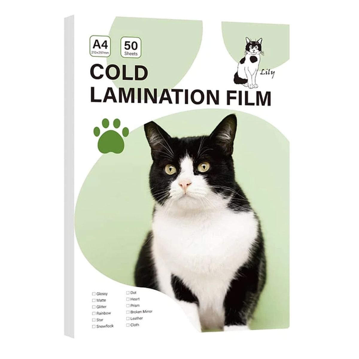 CREA PRINT - LAMINADO EN FRIO 50 UNID ACABADO BRILLANTE