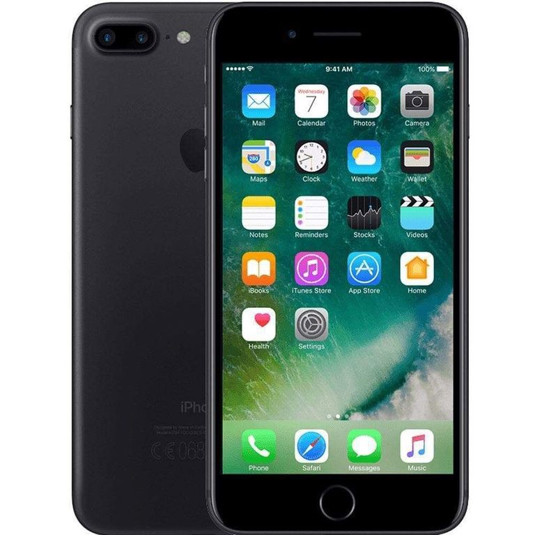 APPLE iPhone 7 Plus - 32 GB - Black Matte - Reacondicionado