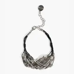 LOUNGE - Pulsera Mujer Cordon Y Mostacillas