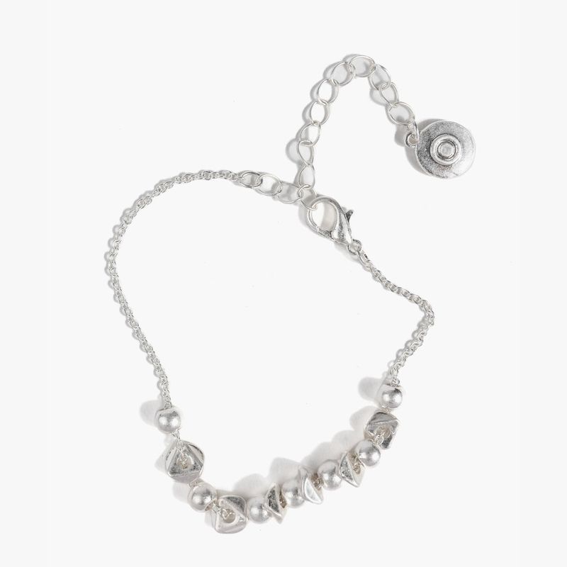 LOUNGE - Pulsera Mujer Mostacillas De Metal