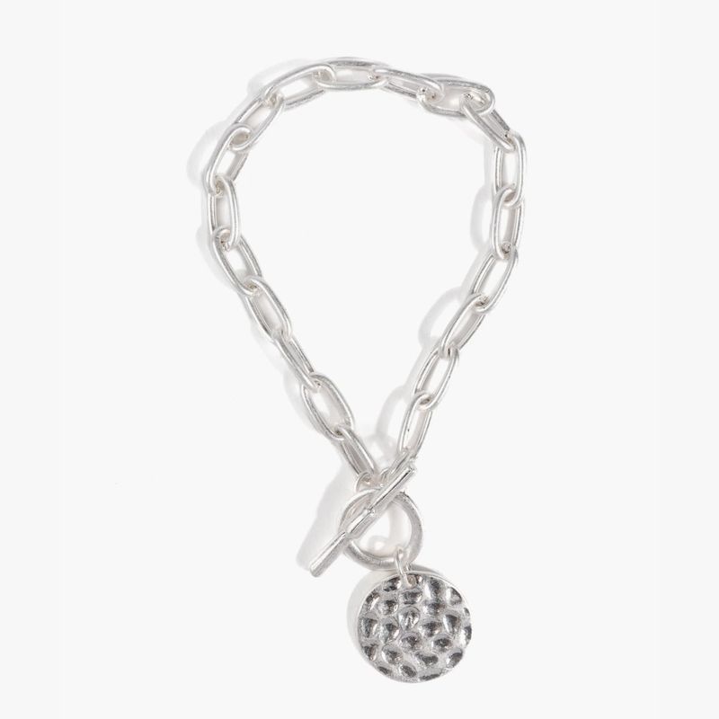 LOUNGE - Pulsera Mujer Colgante Moneda