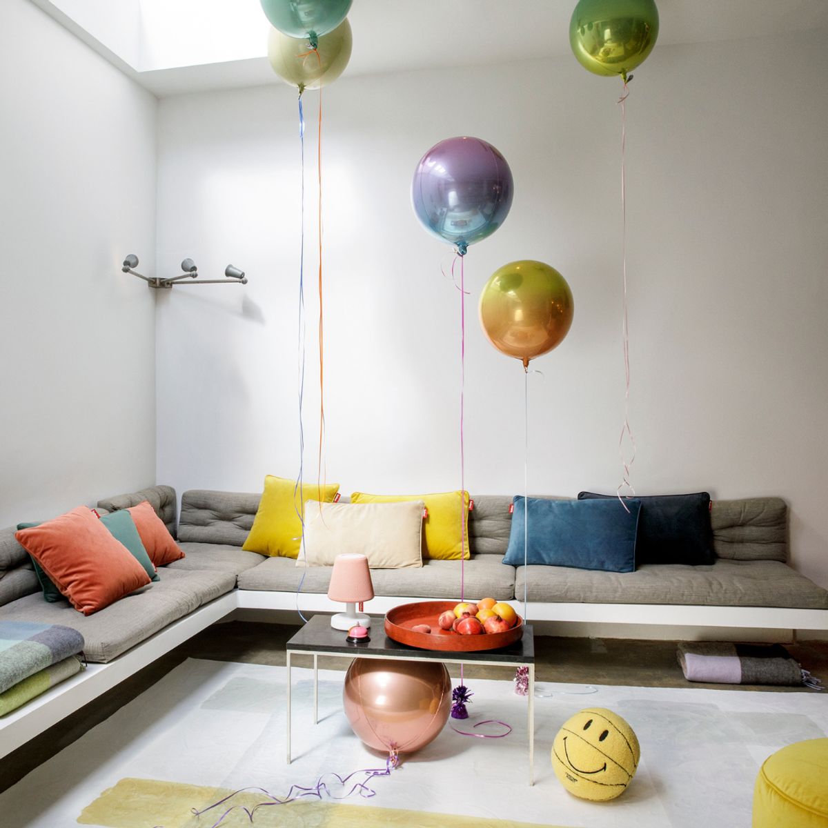 FATBOY - Cojín Fatboy Velvet Pillow Square - Recycled - Beige