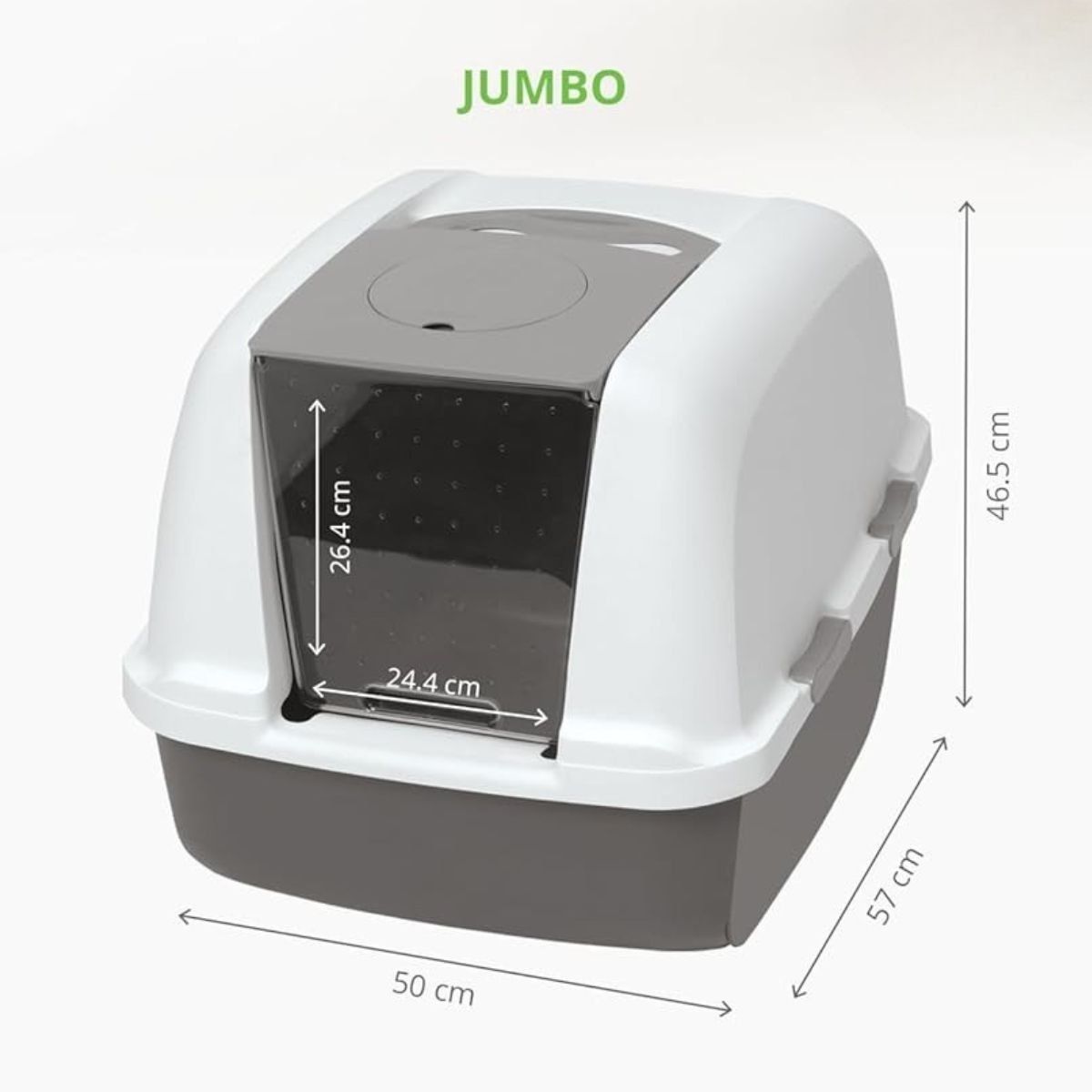 CATIT - Arenero Para Gatos Jumbo Catit con Filtro Airsift Baño