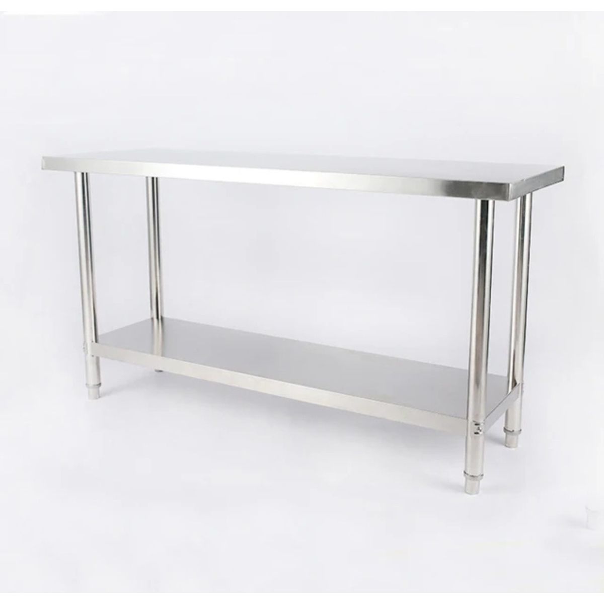 GENERICO - MESON 180X60 ACERO INOXIDABLE 201 CENTRAL