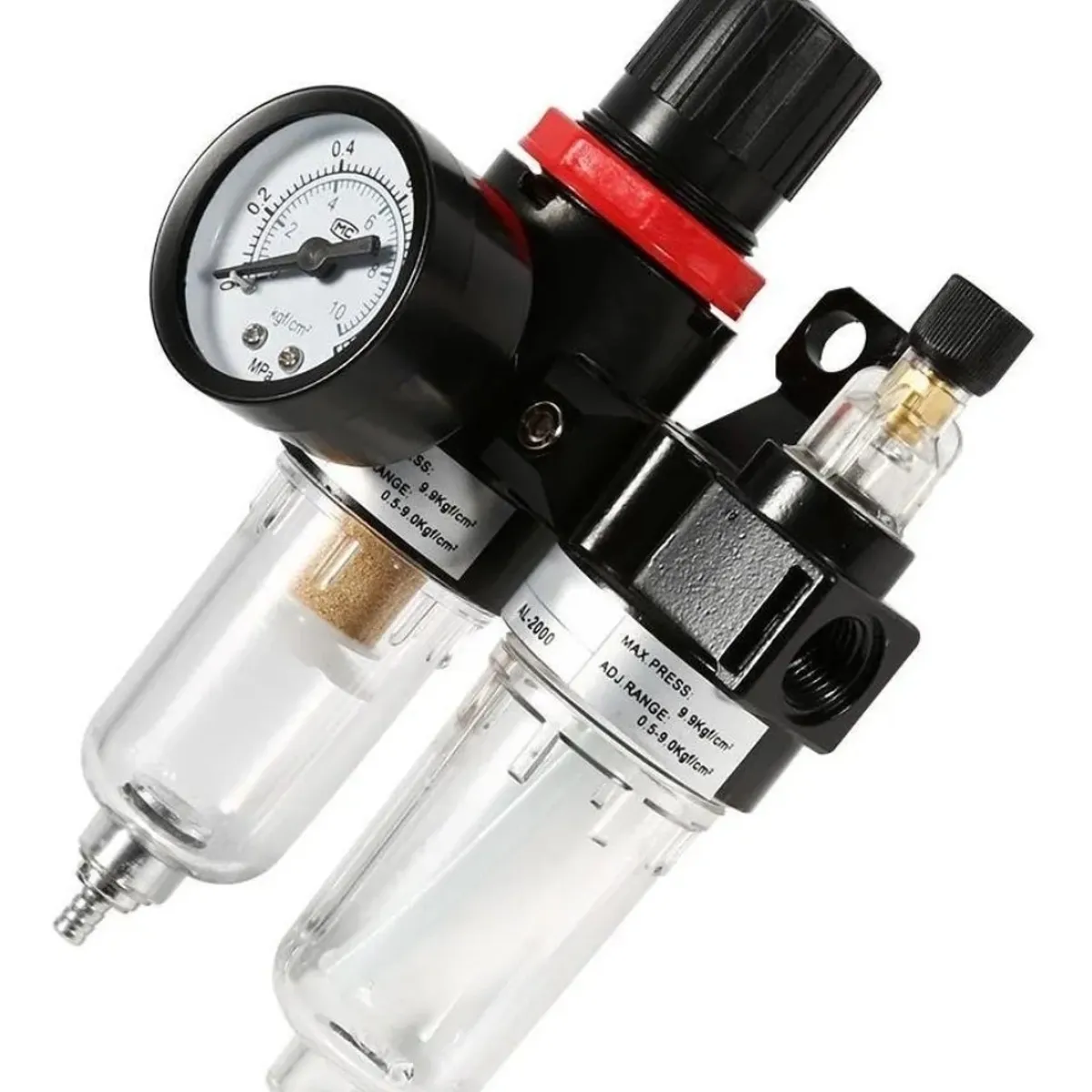 HOTECHE - Filtro Separador Agua Y Aceite Lubricador Regulador 14