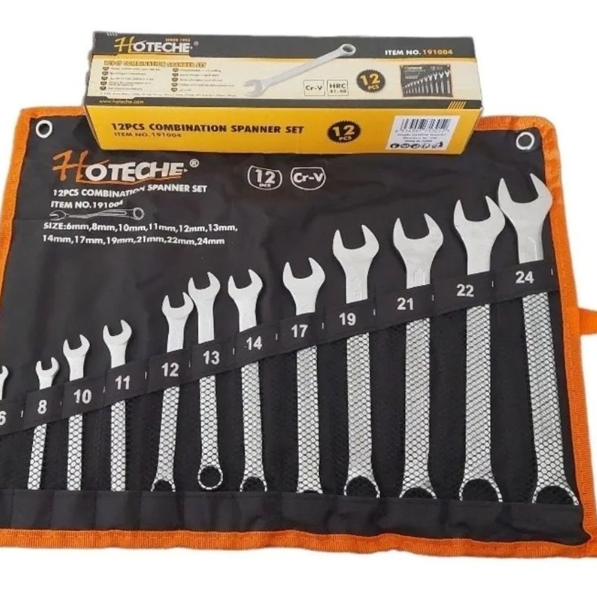 HOTECHE - Juego Llave Punta Corona 12 Piezas 6-24 Mm Hoteche 191004