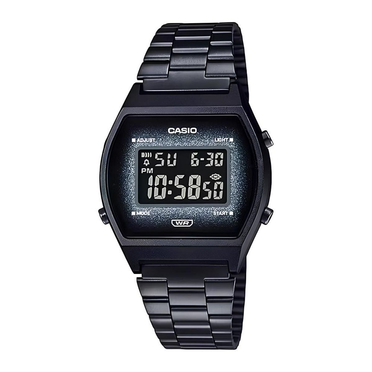 CASIO - Reloj B-640wbg-1b Vintage Digital Metal - Negro