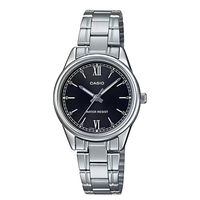 Reloj Ltp-V005d-1b2 Mujer Analogo Metal - Negro
