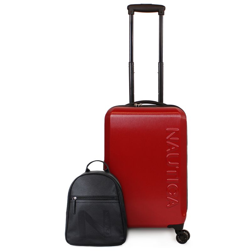 NAUTICA - Pack Nautica Maleta cabina Victory roja 10kg + Mochila Malik