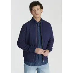 NEW MAN - Chaqueta Bomber Belovi Heritage Azul Newman