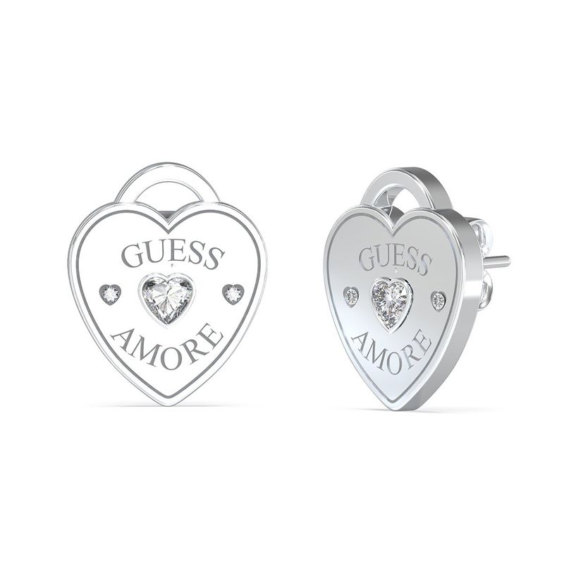 GUESS - Aros Guess JUBE05058JWRHT-U Plateados - Plateado