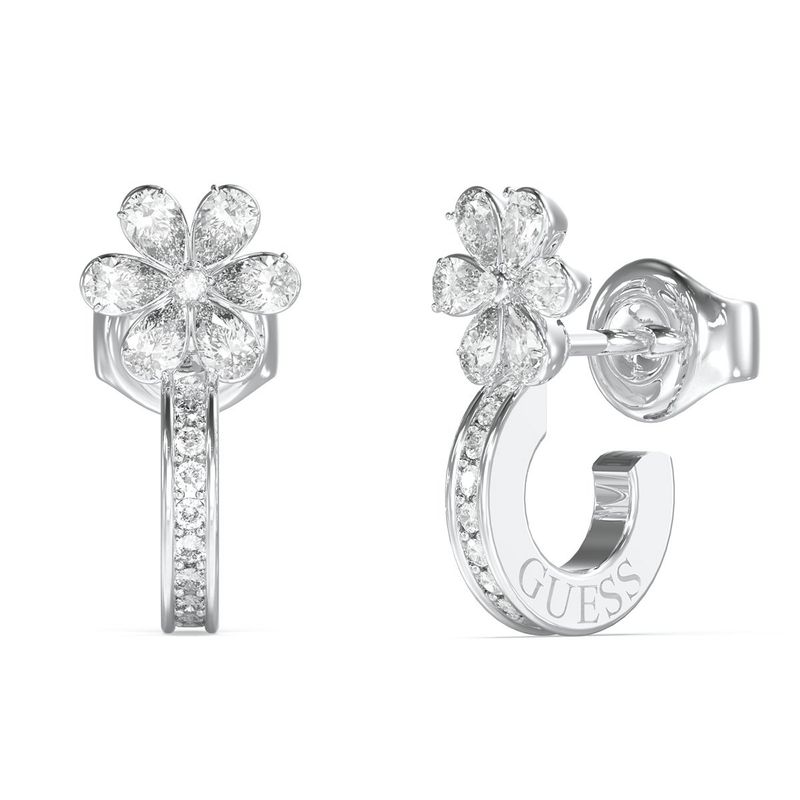 GUESS - Aros Guess JUBE05110JWRHT-U Plateados - Plateado