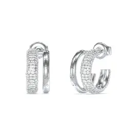 GUESS - Aros JUBE05197JWRHT-U Plateados - Plateado