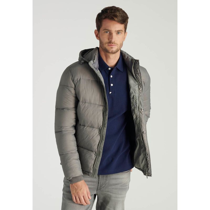 NEW MAN - Parka Cortana Heritage Gris Newman