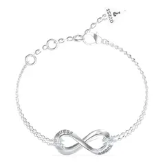 GUESS - Pulsera JUBB05050JWRHS Plateada - Plateado