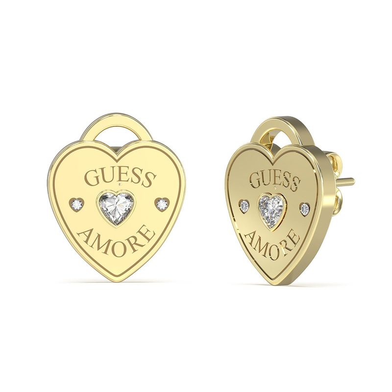 GUESS - Aros Guess JUBE05058JWYGT-U Dorados - Dorado