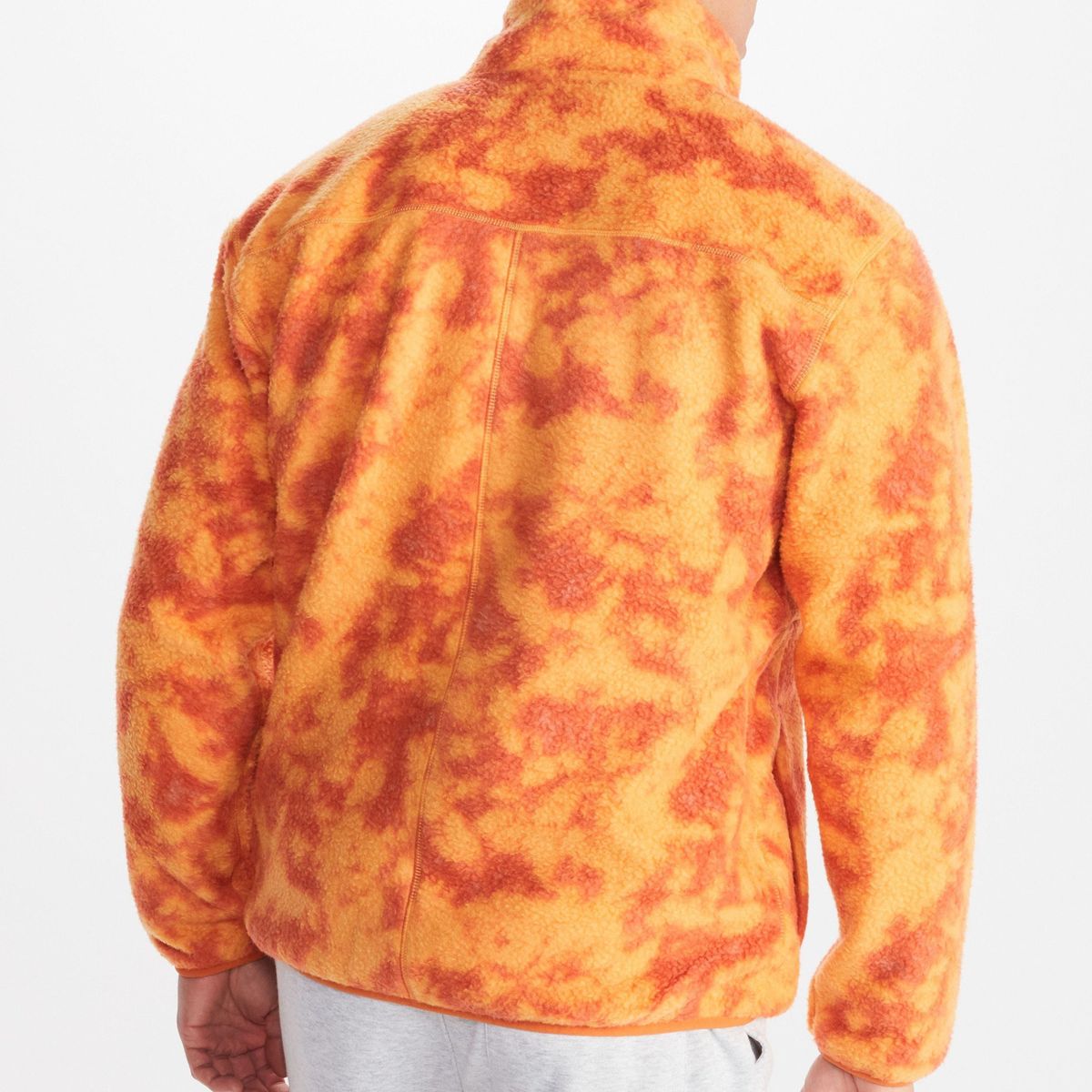 MARMOT - Polar Aros Printed Full-Zip Hombre Naranja