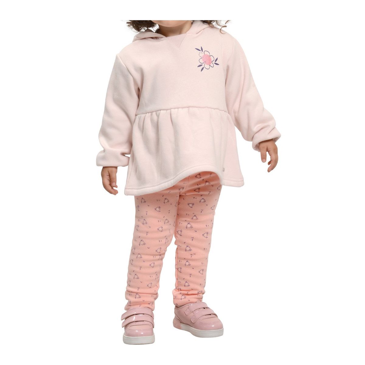 EXCEPTION - Conjunto Polerón y Calza Interior Peludo Bebé Niña