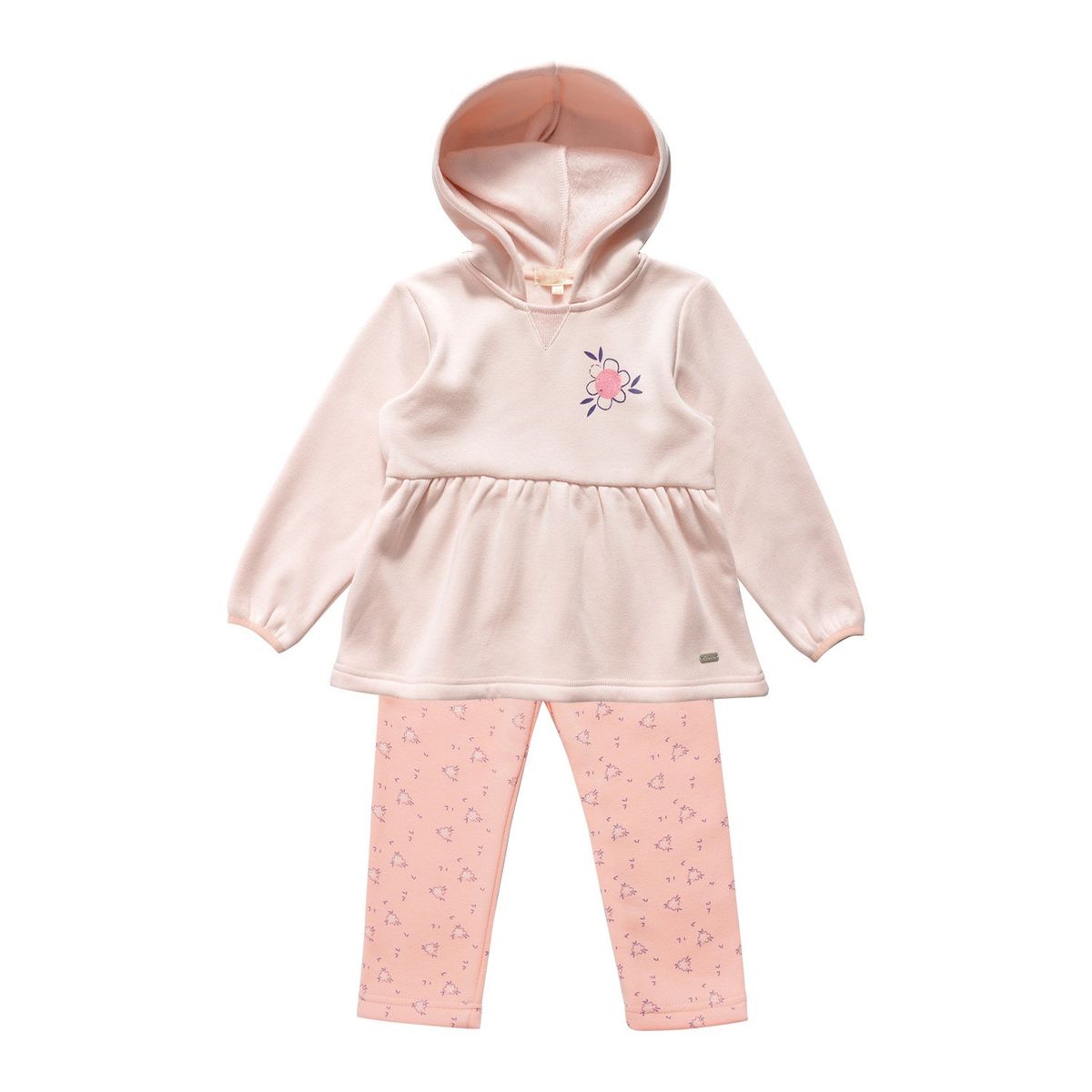 EXCEPTION - Conjunto Polerón y Calza Interior Peludo Bebé Niña