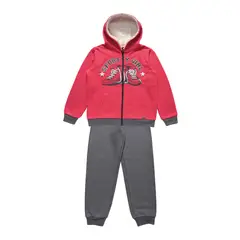 EXCEPTION - Conjunto Polerón y Pantalón Buzo Franela Niña