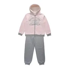 EXCEPTION - Conjunto Polerón y Pantalón Buzo Franela Niña