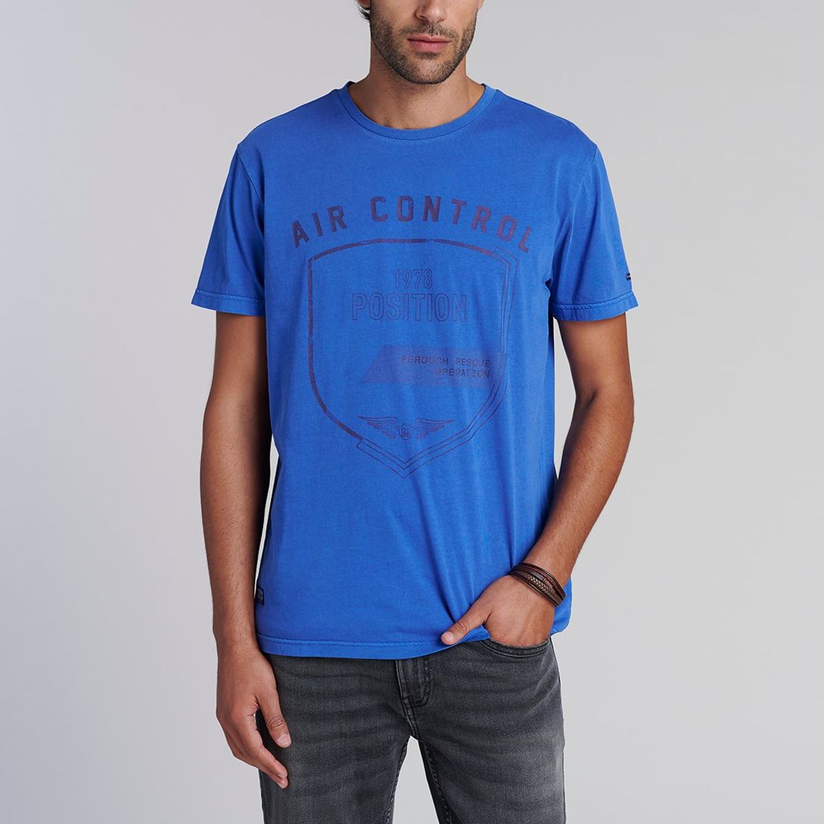 FEROUCH - Polera Ohio Azul Ferouch